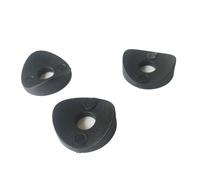 Bouchon de Trou en Plastique Noir 16x6mm-25x8mm, Joint de Protection de rondelle Ronde, Couvercle d'extrémité de Joint Anti-poussière for boulons de Tuyau et Meubles (Taille : 8pcs 16x6mm)
