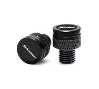 Bouchon de trou miroir vis boulon Bouchons d'obtu Pour Shadow VT600 VT750 VT1100 VT400 VT125 - Cache-trou De Rétroviseur Latéral CNC Pour Moto(Black)