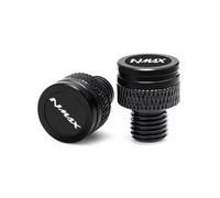 Bouchon de trou miroir vis tige trous Trou rétrovi Pour NMAX 125 155 Accessoires Pour Rétroviseurs Extérieurs De Moto : Caches Pour Trous Usinés CNC(Black)