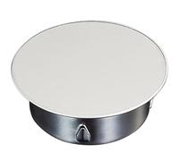 Bouchon de tuyau, bouchon de tuyau poêle en acier inoxydable déodorant scellé étanche couvercle trou cheminée rond robuste poli cheminée réglable couvercle antidérapant pour cuisine, 110 mm