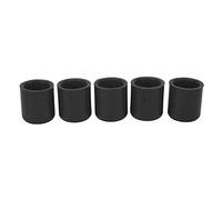 Bouchon de Tuyau D'aspiration D'admission 25mm Diamètre Intérieur 5 Pièces Tuyau D'aspiration D'admission Tube en Silicone Bouchon d'extrémité Couvercle Bouchon de Lançage pour Voiture (Le noir)