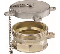 Bouchon de tuyau de remplissage GOK 1503002 IG Rp 2 x AG G 2 2000 /2, avec joint NBR, pour l'Allemagne et l'Italie