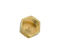 Bouchon De Tuyau Hexagonal En Laiton, Connecteur Raccord D'extrémité Filetage Mâle Femelle 1/8 "1/4" 3/8 "1/2" 3/4 "(Female Plug,3L8_1PC)