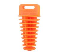 Bouchon de tuyau queue silencieux moto lavage Keesno Tuyau d'échappement à 2 et 4 temps(Orange)-Autocollant Orange