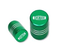Bouchon De Valve Capuchon De Valve De Pneu pour Ya&MAHA XSR700 2015-2021 Bouchons De Valve De Pneu De Roue De Moto Couvre-Tige(Vert)