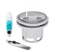 Bouchon de valve d'air de bateau - 8 trous en spirale pour bateau, kayak, paddleboard, planche de surf, rivière, plage et activités aquatiques en plein air