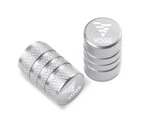 Bouchon de Valve de Moto en Alliage d'aluminium pour Loncin Voge 200AC 300AC 300R 500DS 500R 650DS ER10 Lot De 2 Bouchons Valve Pneu Moto en Aluminium Anti-poussière Universels(WW-2)