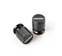 Bouchon de Valve de Moto en Alliage d'aluminium pour Macbor Montana XR1 XR5 500 Rockster Flat 125 Eight Mile Lot De 2 Capuchons Valve Pneu en Aluminium CNC pour Moto(Ww-1)