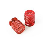 Bouchon de Valve de Moto en Alliage d'aluminium pour Suzuki GSXR 600 750 1000 GSX-R 125 150 1998-2023 Bouchons De Valve Pneu Moto en Aluminium CNC, Couvercle Hermétique(Ww-4)