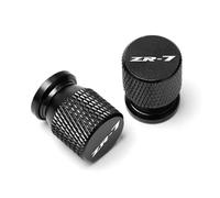 Bouchon de Valve de Moto en Alliage d'aluminium pour ZR-7 ZR7 ZR 7 Universel Accessoires Moto, Roue, Pneu, Bouchons De Valve en Aluminium CNC, Couvercles Hermétiques(UU-1)