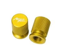 Bouchon de Valve de Pneu pour HON@&DA AfricaTwin1100 CRF1100L CRF1000L Adventure Sports Moto Pneu Valve Caps Pneu Air Port Caps(Yellow)