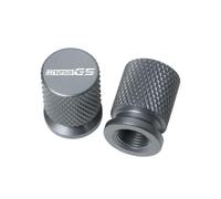 Bouchon de Valve de Pneu pour R1250GS Adventure Rallye HP Motocyclette Accessoire CNC Capuchons De Tige De Valve De Roue De Pneu Couvercle Etanche À L'Air(E)