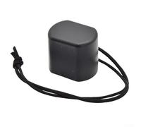 Bouchon de valve de protection pour tête de réservoir de plongée, bouchon anti-poussière avec corde de sécurité, léger et portable (noir)