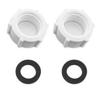 Bouchon de valve de vidange compatible avec Intex Pools 11456 et 11385 Filtre à sable Bouchon de vidange avec joint torique pour piscine hors sol, bouchon de vidange pour pompes à filtre à sable et
