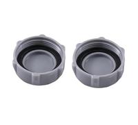 Bouchon de valve de vidange de P6H1158 Robuste Accessoires de Piscine Compatible avec le Système de Valve de Vidange P01006 (Gris, Lot de 2)