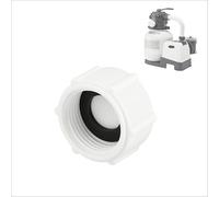 Bouchon de Valve de vidange + Joint torique. Compatible avec Les Pompes à Filtre à Sable Intex réf. SF80220-2 (SX2100), SX1500, 26645EG, 26647EG, 26675EG…