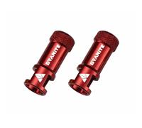 Bouchon de valve demonte obus Granite Design CNC Juicy Nipples Rouge