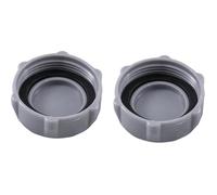 Bouchon De Valve - Lot De 2 - Plastique Gris - Compatible P6H1158 P01006 - Pour Piscine Hors Sol ACCESSOIRES FABRICATION MAISON