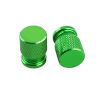 Bouchon de Valve Pneu Moto usiné CNC Lot 2 Bouchon pour 400 620 695 696 796 821 Monster 899 959 1199 1299 Panigale 848 /Evo 1198/S/R Bouchons De Valve Roue Moto(Green)