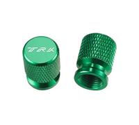 Bouchon de Valve Pneu Moto usiné CNC Lot 2 Bouchon pour TRK702X 2023 TRK702 TRK 702X 702 Lot De 2 Bouchons Valve Pneu pour Moto(Green)