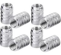 Bouchon de Valve pour Voiture - 8 Pièces Étanche Protection Poussière et Rouille Compatible with Kia Sonet 2021 2022 for Car Motorbike,Trucks, Bike,SUV.,D