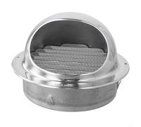 Bouchon de ventilation en acier inoxydable 304 résistant aux intempéries, épais et dense, pour une utilisation avec les ventilateurs de cuisine, la climatisation et les ateliers (B)