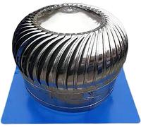 Bouchon de ventilation rond for conduit fumée, avec roulement galvanisé(Dia.600mm 550mm)