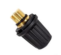 Bouchon de verrouillage de sécurité pour nettoyeur vapeur avec soupape de sécurité et joint torique noir pour nettoyeur vapeur Karcher 4.590-105.0 compatible avec les nettoyeurs vapeur 1.512-211.0