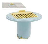 Bouchon De Vidage pour Sol De Douche | Attrape-Cheveux pour Prévention des Bouchons - Bouchon Anti Odeur pour Cœur D Égout - pour Cuisine Salle De Bain Intérieur Ménager Toilettes Hôtel