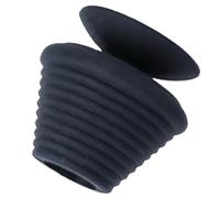 Bouchon de vidange à Ventouse, réutilisable, pour évier de Salle de Bain, Cuisine, lavabo et baignoires Utilitaires, 5 x 5 cm, Noir, Bleu