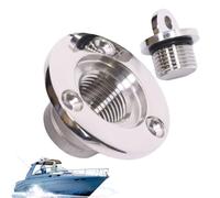Bouchon de vidange - Animal de vidange Marine | Plug de Bateau Facile à Installer empêche Les fuites et améliore la sécurité | Raccords de Drainage Stables pour Une Performance