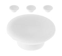 Bouchon de Vidange Congélateur Coffre en Caoutchouc, Lot de 4 | Forme Ronde, Diamètre Extérieur 1,5cm, Blanc, pour Base D'appareils et Entretien la Cuisine