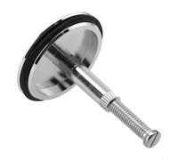 Bouchon de vidange de baignoire en laiton chromé 43 mm - Bouchon de baignoire à ressort - Prévention du blocage de l'évier