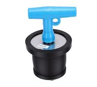 Bouchon de Vidange de Bateau, Acier Inoxydable Durable avec Poignée en T, Joint Anti-Fuite pour Bateaux et Usage Marin, Ajustement Universel (65-85mm)
