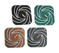 Bouchon de vidange de salle de bain anti-torsion Hegemony pour bonde de douche au sol de douche design anti-fuite carré bouchon de vidange pack