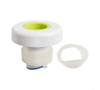 Bouchon de vidange de tuyau d'eau - Taille réglable pour drain de sol - Construction en plastique et silicone - Convient pour 40/50 tubes - Ouverture et fermeture automatiques