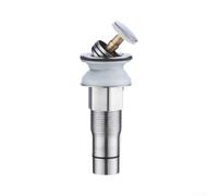 Bouchon de vidange d'évier en acier inoxydable 60 mm sans trop-plein