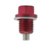 Bouchon de vidange d'huile moteur - Bouchon magnétique en en aluminium avec joint | Remplacement de la fuite pour la plupart des motos de voitures | Partie automatique pour la protecti