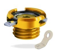 Bouchon de vidange d'huile Moteur M20*2.5 avec Couvercle et écrou de Carter for Kawasaki ER6N Ninja 650 400 250 Z1000 Z1000SX Z800 MT09 TMAX500 530 Z500(Gold)