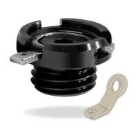 Bouchon de vidange d'huile Moteur M20*2.5 avec Couvercle et écrou de Carter for Kawasaki ER6N Ninja 650 400 250 Z1000 Z1000SX Z800 MT09 TMAX500 530 Z500(Black)