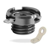 Bouchon de vidange d'huile Moteur M20*2.5 avec Couvercle et écrou de Carter for Kawasaki ER6N Ninja 650 400 250 Z1000 Z1000SX Z800 MT09 TMAX500 530 Z500(Gray)