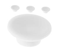 Bouchon de Vidange du Congélateur Rond en Caoutchouc, Lot 4 | Étanchéité Anti-fuite, Fermeture, pour Bac à Glace et Congélateur, Blanc, Accessoire de Rechange