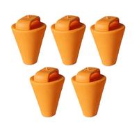 Bouchon de vidange en Kayak, 5 pièces Bouchons de scupper en Kayak, Bouchons de scupper Trous de vidange bougon avec poignée, Facile à Installer et Retirer Les pièces de Rechange d'étanchéité pour Le
