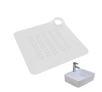 Bouchon de vidange en Silicone - Tapis d'évier Anti-Odeur, Bouchon de vidange de Sol pour propriétaires, locataires, Femmes de ménage, Appartement, hôtel, Cuisine, Salle de Bain, Douche