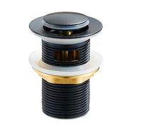 Bouchon De Vidange For Lavabo, Robinet À, Vanne(Black-2)