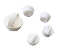 Bouchon de vidange for Seau à serpillière, en Silicone Blanc Rond, Disponible en Plusieurs Tailles : 19,5 x 13 mm, 24 x 16 mm, 25 x 16 mm, 27 x 16 mm, 32 x 17 mm et 33,8 x 15 mm.(20x15mm)