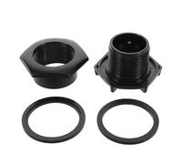 Bouchon de Vidange Hexagonal Noir Plastique Kayak et Canoë