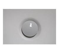 Hoesch Hoesch Bouchon d'écoulement blanc brillant, avec calice Quantité:1