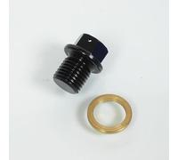 Bouchon de vidange M14 Pas 1.5 sans aimant Tecnium pour moto scooter cross enduro