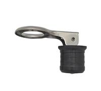 Bouchon de vidange marine - Bouchon de rechange en acier inoxydable | Bouchon extensible en caoutchouc de 2,5 cm pour bateau, kayak, canoë, coque de bateau, joint de fuite pour ponton, pêche, lac